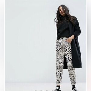 NWT 🐆 G-Star RAW Leopard Mid-rise Boyfriend Elwood X25 by Pharrell Williams